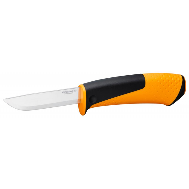 Нож Fiskars универсальный с точилом Hardware (1023618) - изображение 2