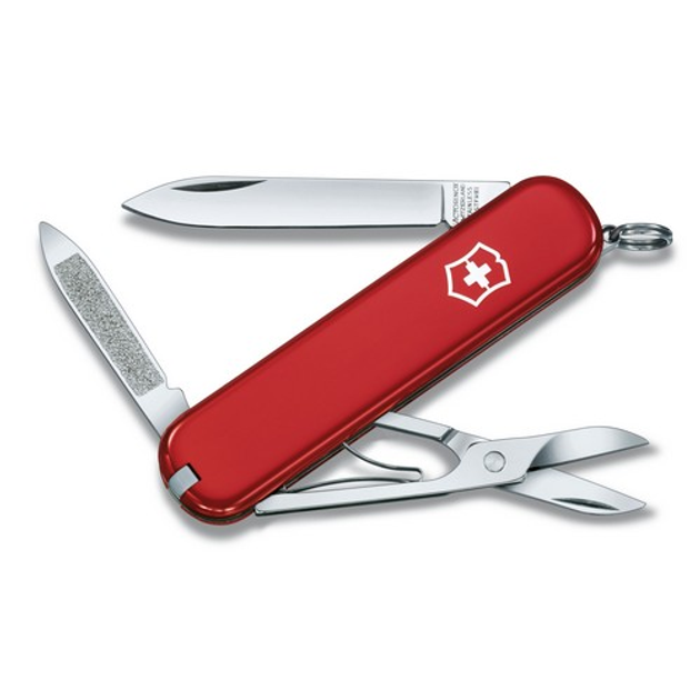 Складной нож Victorinox AMBASSADOR 74мм/1сл/7функ/крас/чехол Vx06503 - зображення 1