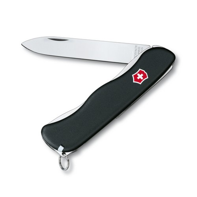 Складной нож Victorinox SENTINEL 111мм/4функ/черн.мат /lock (блистер) Vx08413.3B1 - изображение 1