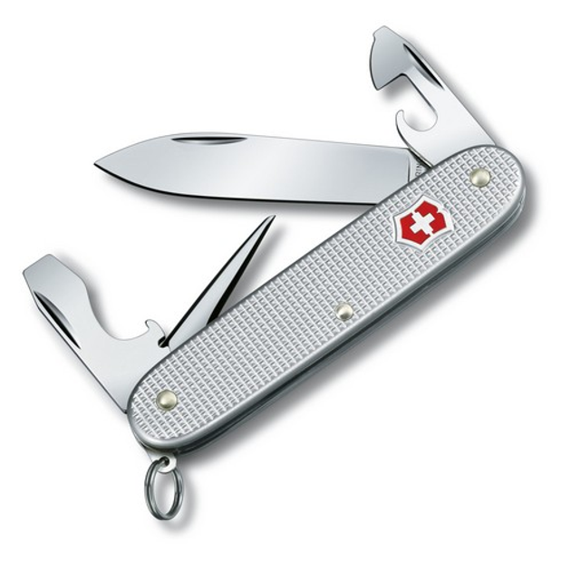 Складной нож Victorinox PIONEER 93мм/8функ/рифл.сереб /кернер Vx08201.26 - изображение 1