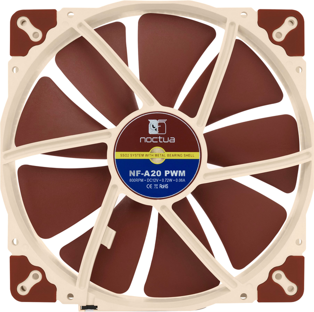 Вентилятор Noctua NF-A20 PWM - изображение 1