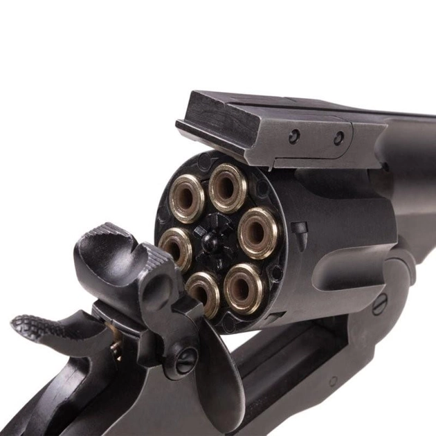 Револьвер пневматический ASG Schofield Pellets 6" Корпус - металл. 23702820 - изображение 2