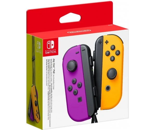 Nintendo Switch Joy-Con Purple/Orange (пара) – фото, відгуки