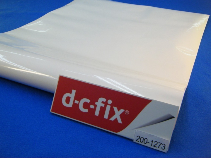 Самоклеюча плівка (Самоклейка) dc-fix Df 200-1273 Біла глянсова 45см х 1м - зображення 2