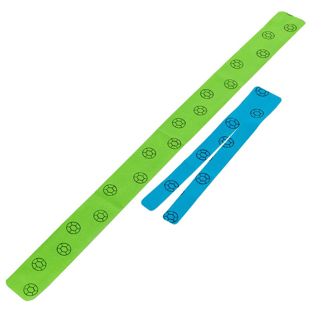 Кінезіо тейп пластир Kinesio Tape Leg Action 010 Blue-Green - зображення 2
