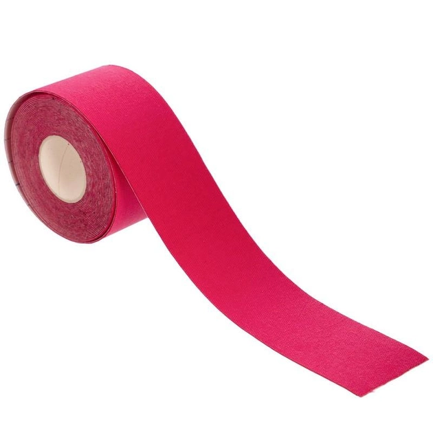 Кинезио тейп пластырь Kinesio Tape SP-Sport My Fit 5504-2,5 ширина 2,5см длина 5м Pink - изображение 2