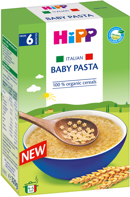 Дитячі органічні макарони HiPP Зірочки 320 г (9062300139171) - зображення 3