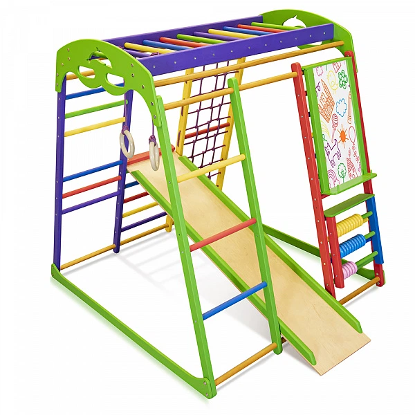 Детский спортивный игровой комплекс Baby Sport SB Юнга Дерево 132х124х130 см (Юнга) - изображение 5