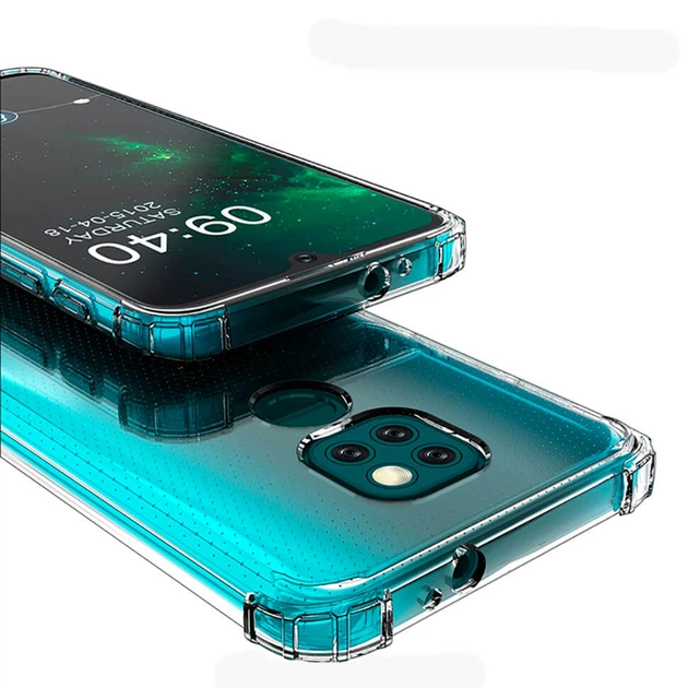 Чохол Lenuo Military Grade для Motorola E7 Plus Transparent - изображение 6