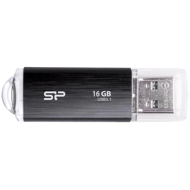 USB флеш накопичувач Silicon Power 16GB Blaze B02 Black USB 3.0 (SP016GBUF3B02V1K) - Фото 1 USB флеш накопичувач Silicon Power 16GB Blaze B02 Black USB 3.0 (SP016GBUF3B02V1K) - изображение 1