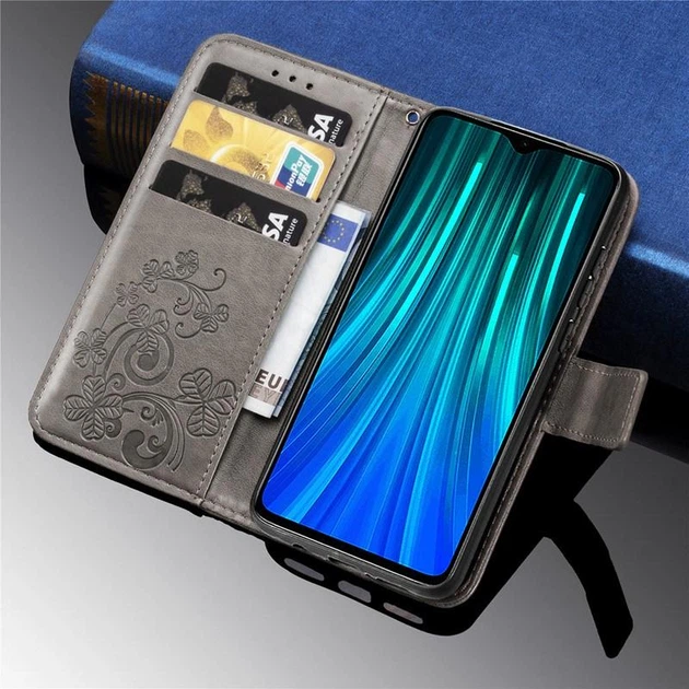 Чохол Clover для Xiaomi Redmi 7A книжка шкіра PU Сірий Без бренду - зображення 7