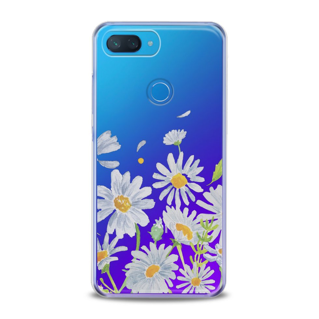 Чехол силиконовый для Xiaomi (Нежные ромашки) Redmi 6A ксиоми редми ...