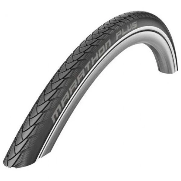Покрышка для инвалидной коляски 24x1 (25-540) Schwalbe MARATHON PLUS Evo, SmartGuard B/B+RT HS440 NMC 67EPI (S24167MPE) - Фото 1 Покрышка для инвалидной коляски 24x1 (25-540) Schwalbe MARATHON PLUS Evo, SmartGuard B/B+RT HS440 NMC 67EPI (S24167MPE) - изображение 1