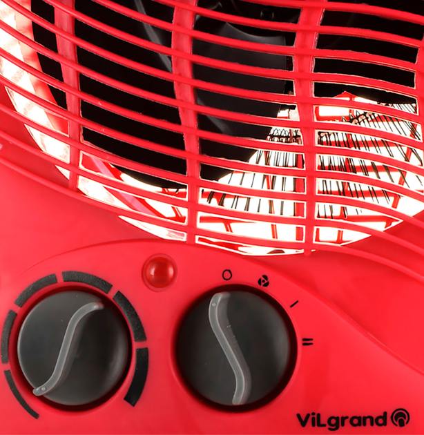 Тепловентилятор ViLgrand VF2011 RED - изображение 3