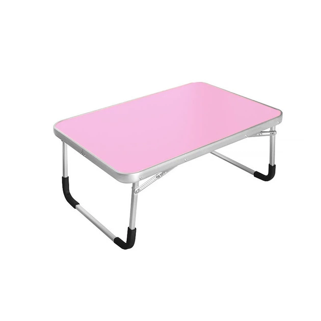 Складной столик Lesko LY-005 Pink для ноутбука раскладной в кровать 60*40 см (SKU_7599-26283) - изображение 3