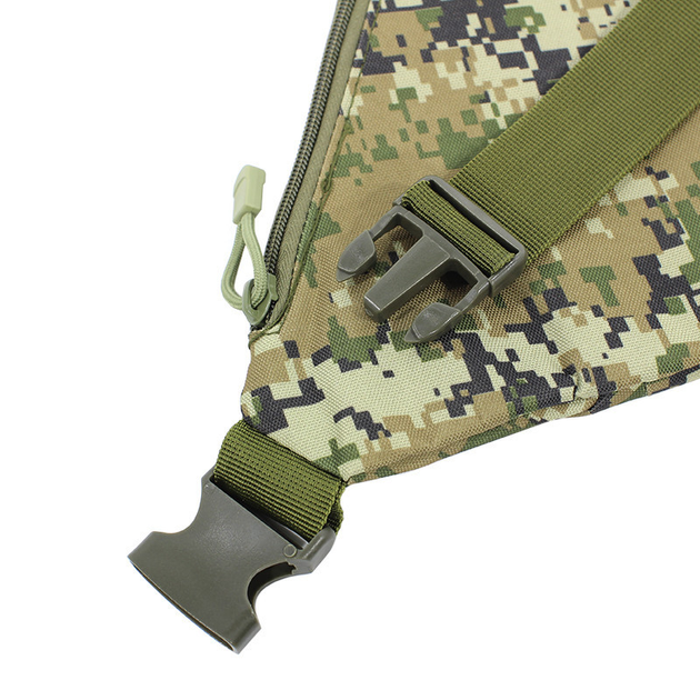 Рюкзак тактический на одно плечо AOKALI Outdoor A38 5L Camouflage Green (SKU_5370-16912) - изображение 2