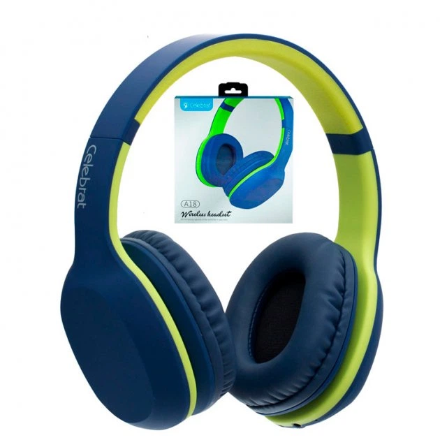 Bluetooth-гарнитура Celebrat A18 Green (Li-154418) - Фото 1 Bluetooth-гарнитура Celebrat A18 Green (Li-154418) - зображення 1