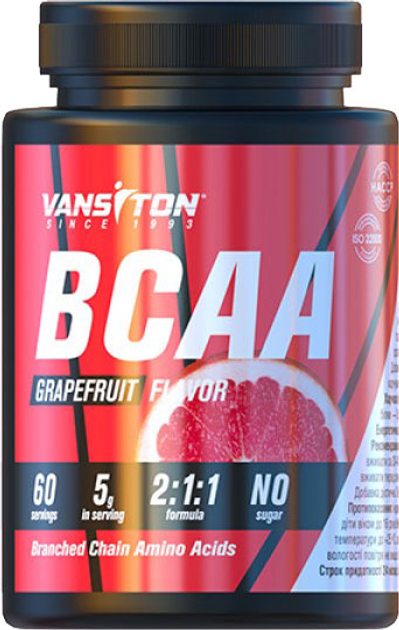 Аминокислоты Vansiton BCAA Грейпфрут 300 г (4820106592218) – фото ...