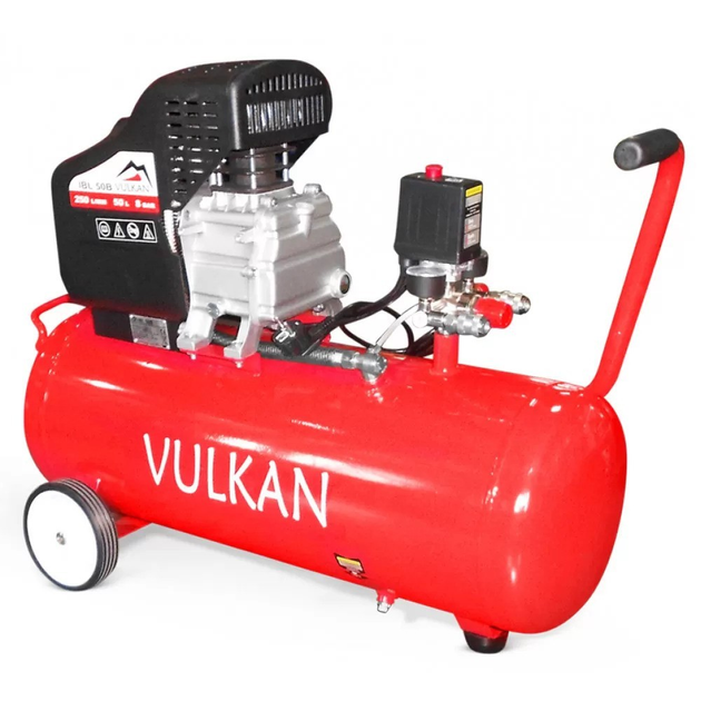 Компрессор воздушный VULKAN IBL 50B 1,8 кВт 50 л 190 л/мин – фото ...