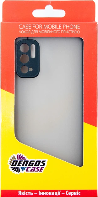 Чехол для смартфона Xiaomi Poco M3 Pro Dengos Matt Black (DG-TPU-MATT-77) - изображение 4