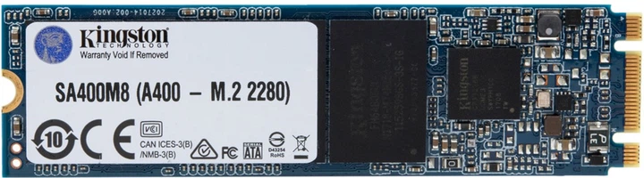 SSD диск Kingston SSDNow A400 480GB 2280 SATAIII 3D V-NAND