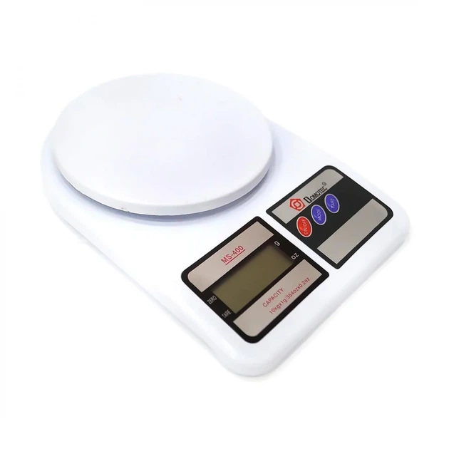 Весы кухонные электронные SF-400 Kitchen Scale до 7 кг кондитерские настольные (Электроник Китчен Скейл), Белые - изображение 5