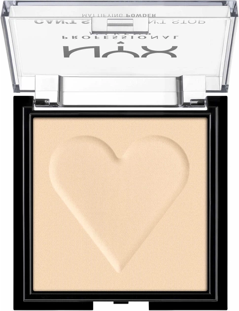 Matujący puder do twarzy NYX Professional Makeup Can't Stop Won't Stop 1 Fair 6 g (0800897004200) - obraz 2
