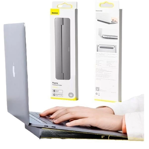 Підставка для ноутбука Baseus Papery Notebook Holder для MacBook - Фото 1 Підставка для ноутбука Baseus Papery Notebook Holder для MacBook - зображення 1