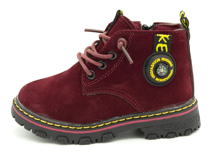Демисезонные ботинки BBT Kids 24 (15 см) Бордовый (R5312 bordo 24 (15 см)) - Фото 3 Демисезонные ботинки BBT Kids 24 (15 см) Бордовый (R5312 bordo 24 (15 см)) - изображение 3