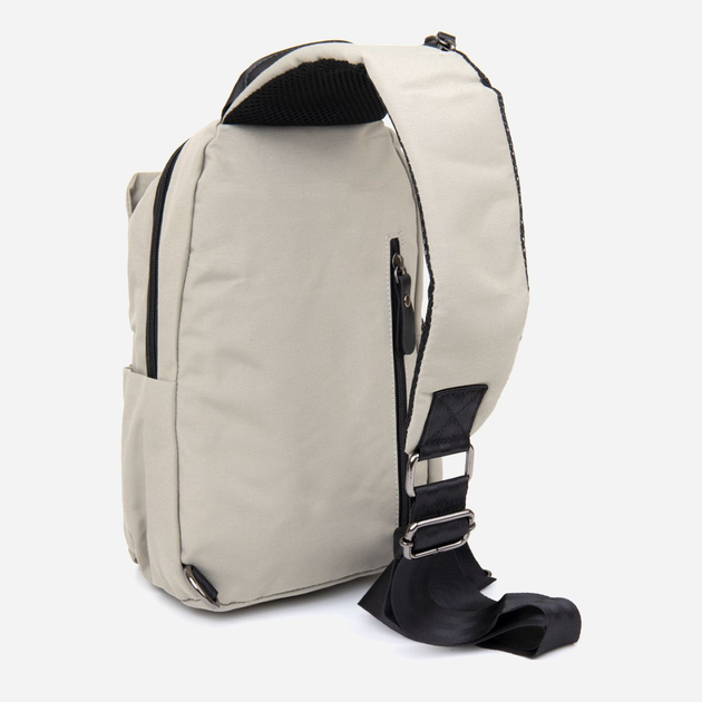 Сумка-слінг через плече чоловіча тканинна Vintage leather