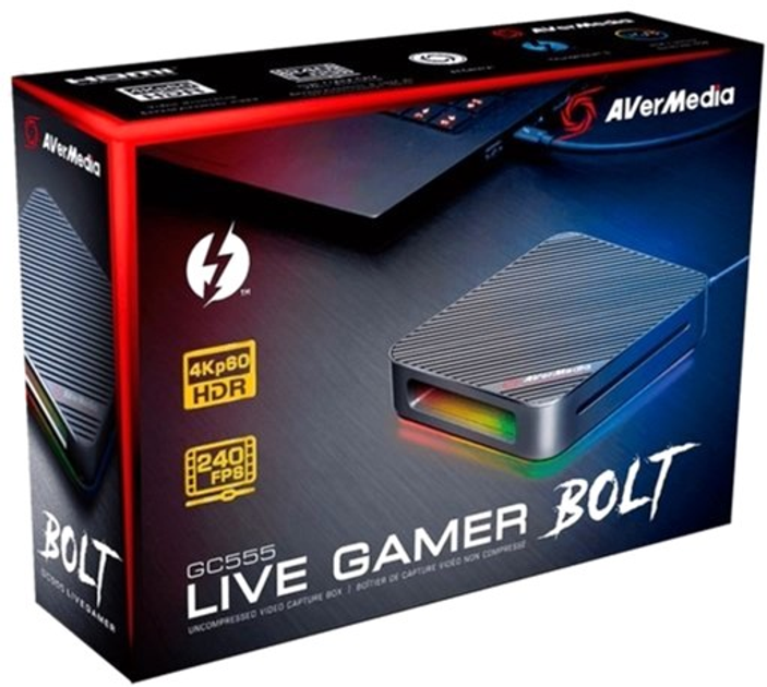 Устройство захвата видео AVerMedia Live Gamer Bolt GC555 Black