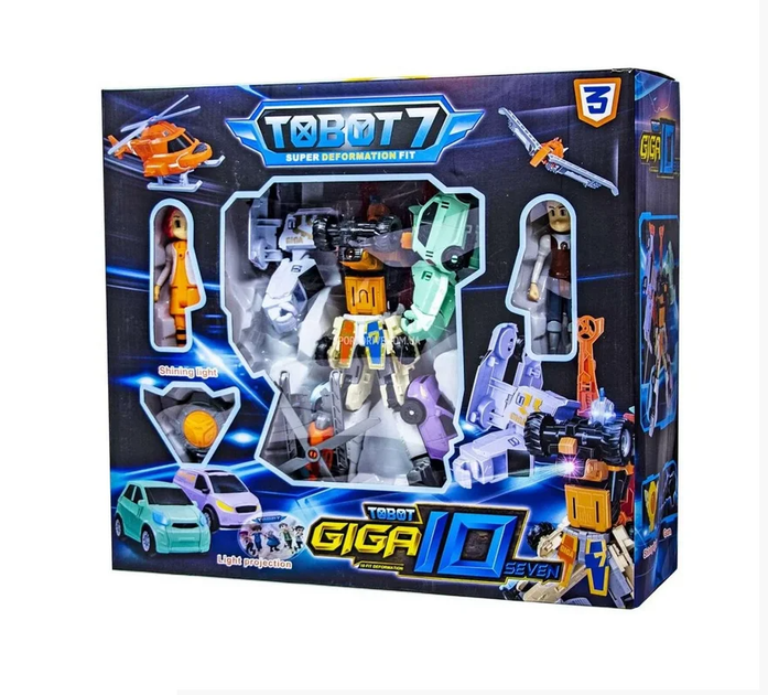 Трансформер Тобот Гіга 10 в 1 Tobot GIGA 10 - Фото 9 Трансформер Тобот Гіга 10 в 1 Tobot GIGA 10 - зображення 9