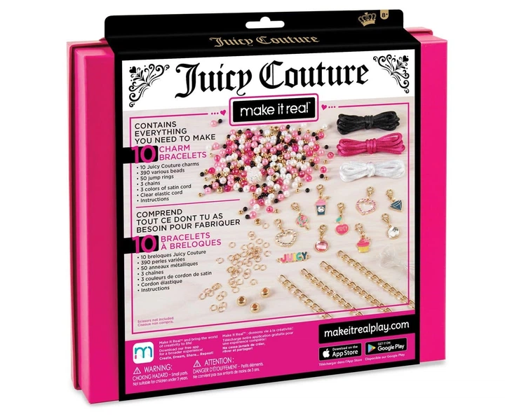 Juicy Couture: Набор для создания шарм-браслетов «Розовый звездопад» - Фото 5 Juicy Couture: Набор для создания шарм-браслетов «Розовый звездопад» - изображение 5