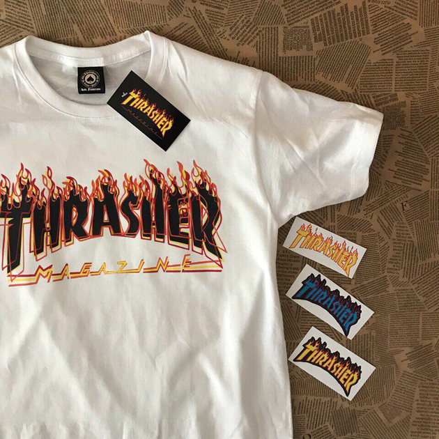 LOYS Thrasher Magazine fire XXL 