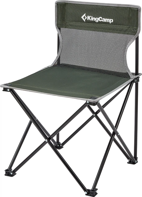 Стул раскладной кемпинговый KingCamp Compact Chair in Steel M (KC3832 Dark green) - Фото 1 Стул раскладной кемпинговый KingCamp Compact Chair in Steel M (KC3832 Dark green) - изображение 1