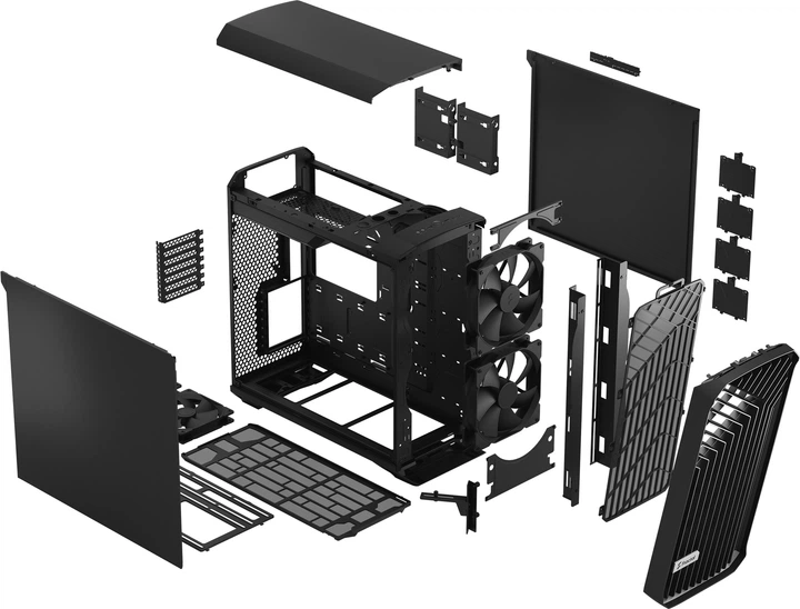 Obudowa Fractal Design Torrent Black Solid (FD-C-TOR1A-05) - Zdjęcie 20 Obudowa Fractal Design Torrent Black Solid (FD-C-TOR1A-05) - obraz 20