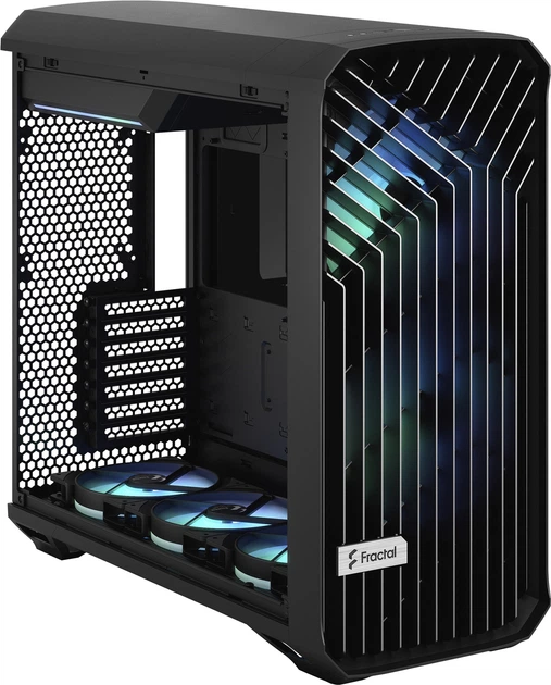 Корпус Fractal Design Torrent RGB Black Tempered Glass Light Tint (FD-C-TOR1A-04) - зображення 15
