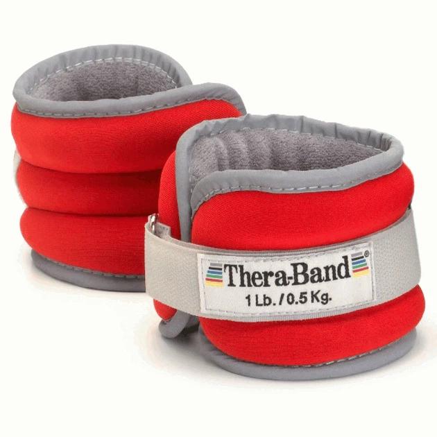 Обважнювач манжет 0,45 кг Comfort Fit Thera-Band червоний Т 90 - зображення 3