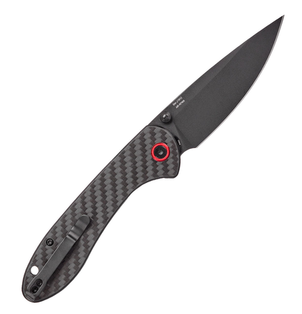 Нож CJRB Knives Feldspar Black Blade Черный (27980305) - изображение 2