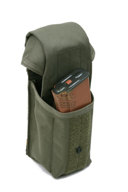 Підсумок Shark Gear Molle AK Single Mag Pouch 80001053, 900D (discontinued) Олива (Olive) - зображення 1