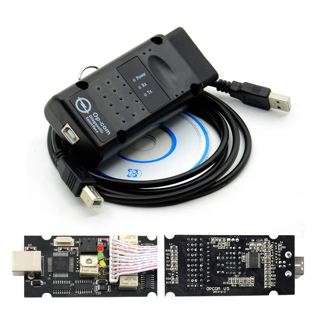 Австосканер для диагностики Opel OpCom OP-COM v1.99 (чип PIC18F458) - изображение 2