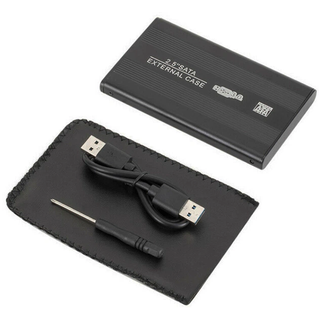 Зовнішня кишеня U&P WAZ-HC1 для HDD/SSD 2.5" SATA - USB 3.0 Black (WAZ-HC1-BK) - зображення 7