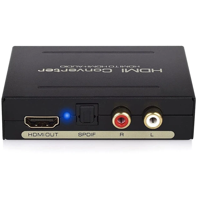 Аудио конвертер U&P Audio Extractor HDMI - HDMI / SPDIF / RCA Black (WAZ-HDARC2-BK) - изображение 3