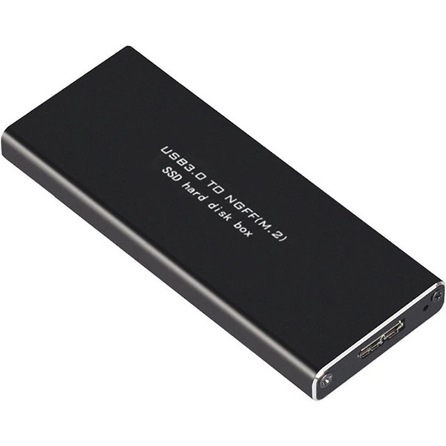Зовнішня кишеня U&P WAZ-HC2 для M.2 SSD (NGFF) SATA - USB 3.0 Black (WAZ-HC2-BK) - Фото 1 Зовнішня кишеня U&P WAZ-HC2 для M.2 SSD (NGFF) SATA - USB 3.0 Black (WAZ-HC2-BK) - зображення 1