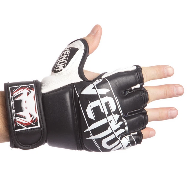Перчатки для смешанных единоборств кожаные MMA Undisputed 2.0 (р-р XL, черный) 0985 - изображение 4