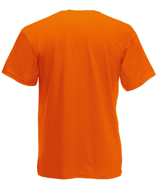 Футболка плотная из хлопка Fruit of the Loom L Оранжевый (D061422044L) - изображение 2