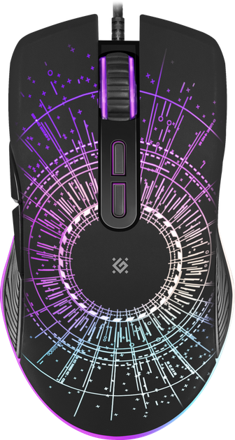 Миша Defender Sirius GM-660L RGB USB Black (4714033526609) - зображення 2