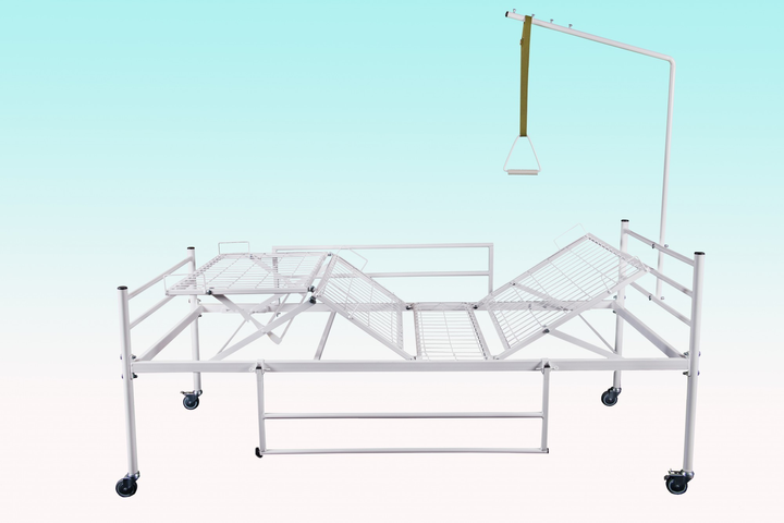 Кровать функциональная четырёхсекционная Profmetall на колёсах (АК 004) ширина 900мм - изображение 2