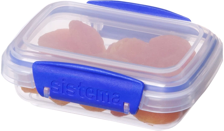 Емкость для хранения сыпучих продуктов Sistema Klip It Blue 200 мл (1520) - Фото 4 Емкость для хранения сыпучих продуктов Sistema Klip It Blue 200 мл (1520) - изображение 4