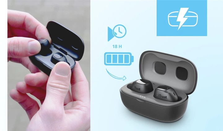 Навушники Trust NIKA COMPACT Bluetooth Black (23555) - зображення 3